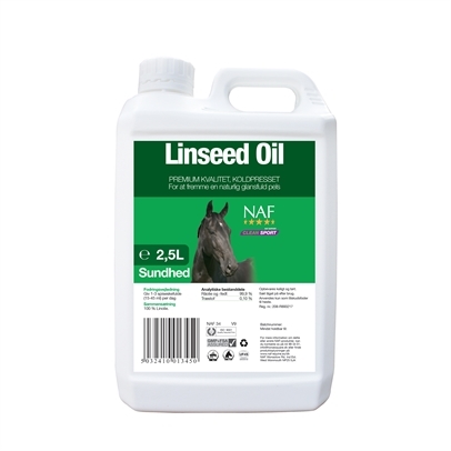 NAF Linseed Olie 2,5 liter