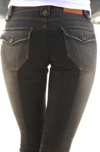 Martha RideWear Agnes Jeans med Skind