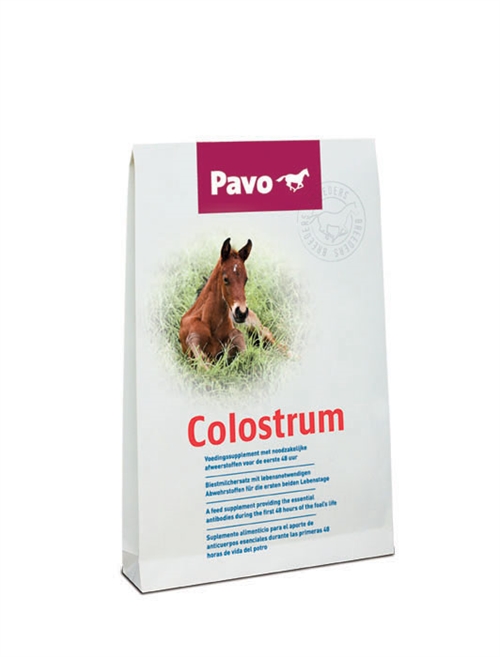 Pavo Colostrum til føl - fodertilskud til de første 48 timer  (0,2 kg)