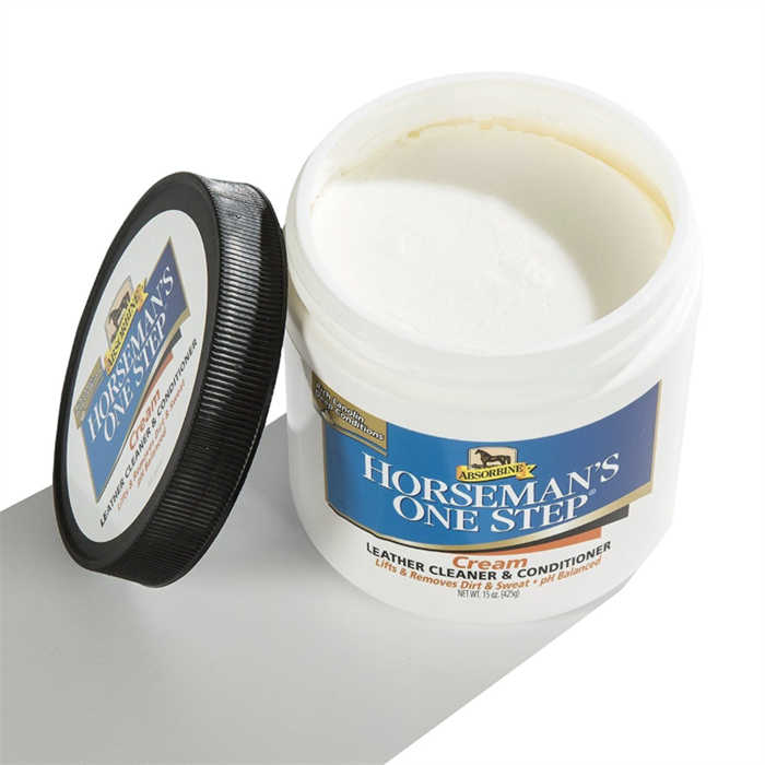 Absorbine Horseman\'s One Step Cream Leather Cleaner & Conditioner 425g