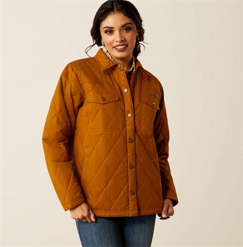 Ariat Grizzly kviltet skjorte jakke