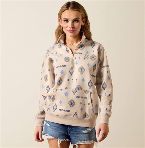 Ariat Sapphire 1/2 zip sweatshirt