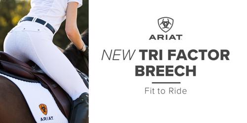 Ariat Tri Factor Full Grip Ridebukser