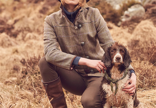 Dubarry Bracken Woodrose tweed jakke