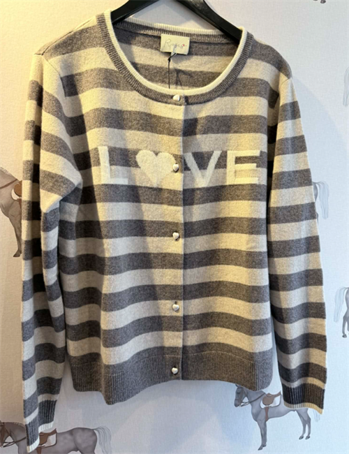 Rosas Love Cashmere cardigan