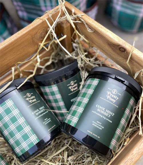 Pretty Pony Cool Mint Sortbet kølegele (1000 ml)