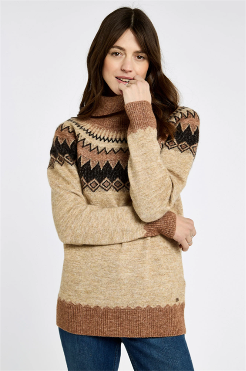 Dubarry Devlin Fair Isle sweater