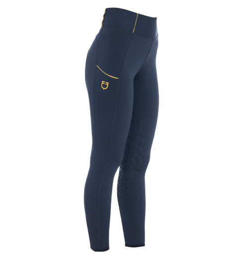 Equestro Junior fleece vinter ridetights FW24