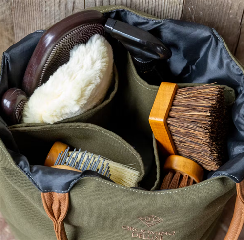 Grooming Deluxe Grooming bag canvas strigletaske
