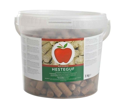 Hesteguf med æble Glutenfri 3 kg