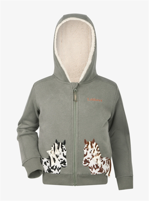 Lemieux Mini Charlie rosemary hoodie