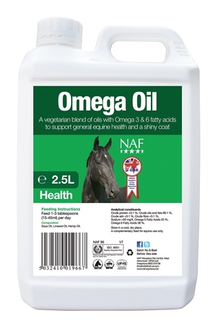 NAF Omega Olie 2,5 liter