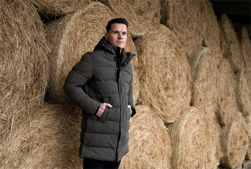 Pikeur kviltet frakke herre