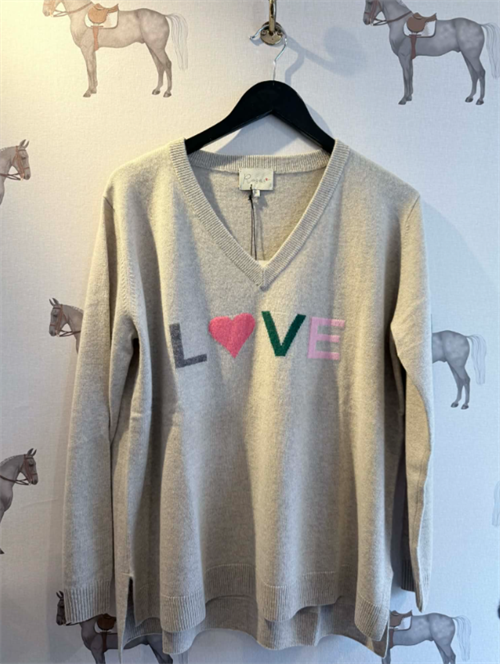 Rosas Love Cashmere v-neck