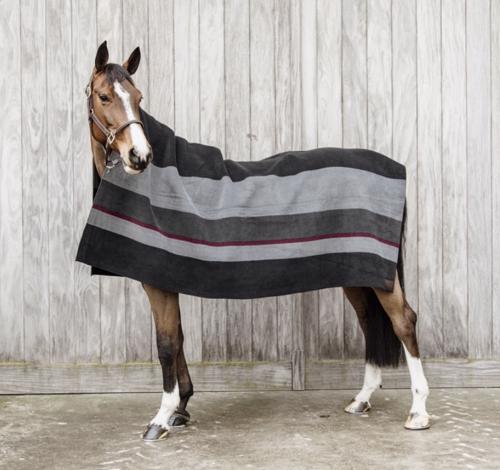 Kentucky Heavy Fleece rug square stripes