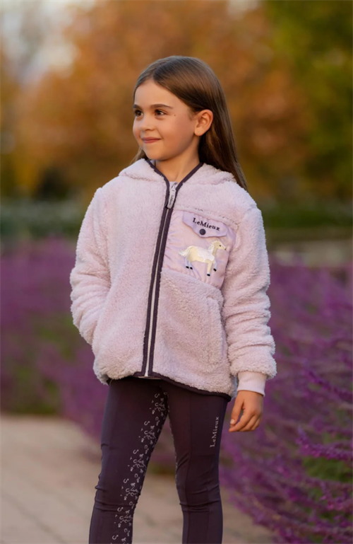 LeMieux Mini Teagan fleece lemon lila